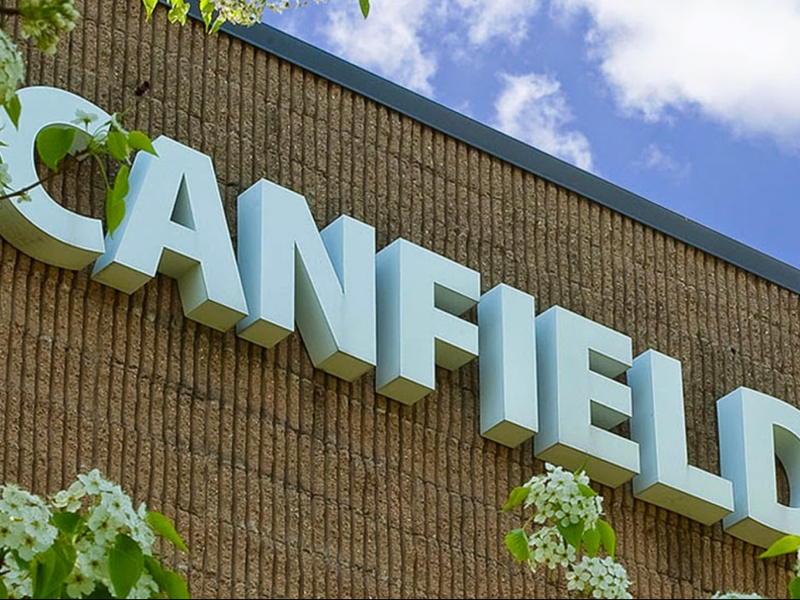 Front of the Canfield Scientific building.