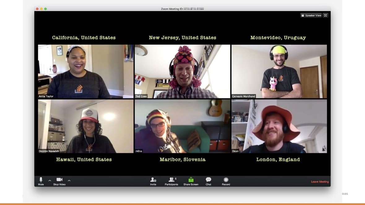 Shipping a big product update over video chat.