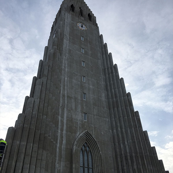 Hallgrímskirkja.